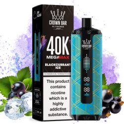 al fakher mega max 40000 Blackcurrant ice jpg - Al Fakher Vape