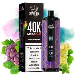 al fakher mega max 40000 Grape mint jpg - Al Fakher Vape