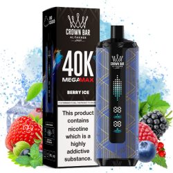 al fakher mega max 40000 berry ice jpg - Al Fakher Vape