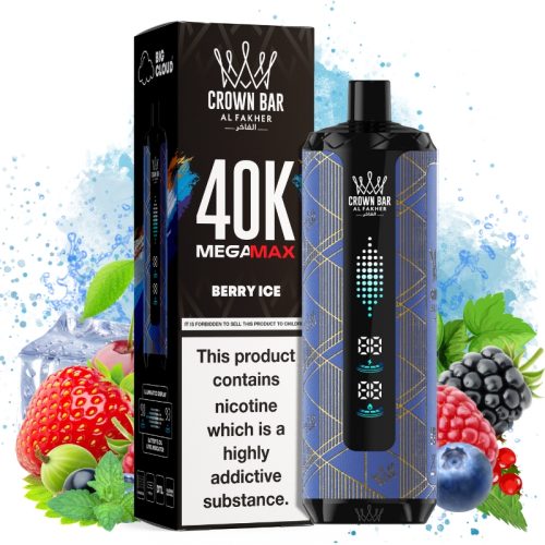 al fakher mega max 40000 berry ice jpg - Al Fakher Vape