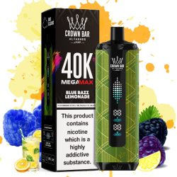 al fakher mega max 40000 blue razz lemonade jpg - Al Fakher Vape