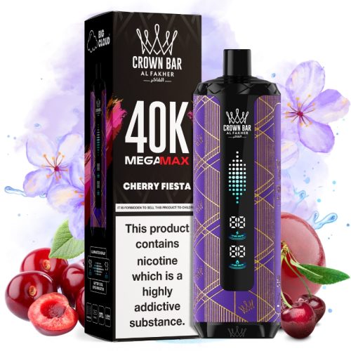 al fakher mega max 40000 cherry fiesta jpg - Al Fakher Vape
