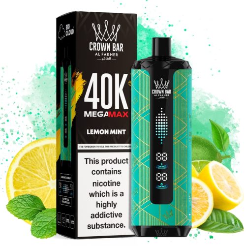 al fakher mega max 40000 lemon mint jpg - Al Fakher Vape