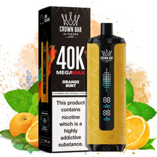 al fakher mega max 40000 orange mint jpg - Al Fakher Vape