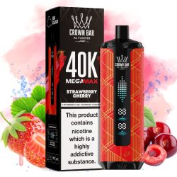 al fakher mega max 40000 strawberry cherry jpg - Al Fakher Vape