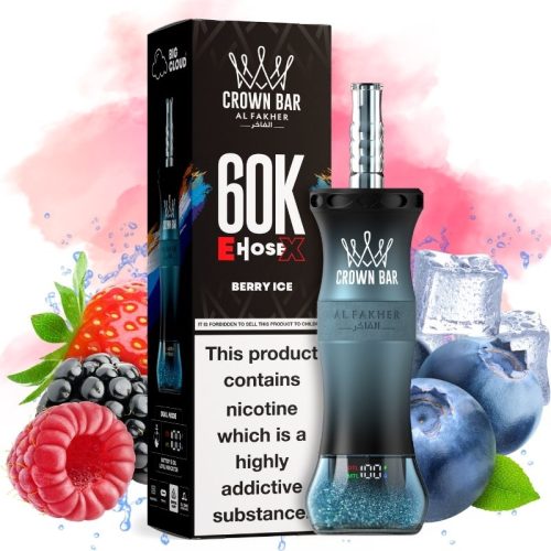 Al Fakher Ehose 60000 Berry Ice jpg - Al Fakher Vape