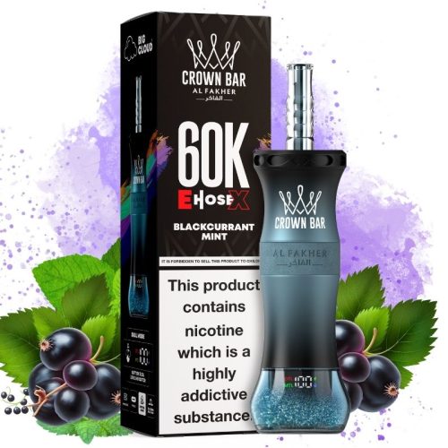 Al Fakher Ehose 60000 Blackcurrant Mint jpg - Al Fakher Vape