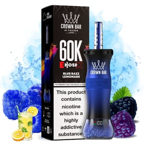 Al Fakher Ehose 60000 Blue Razz Lemonade jpg - Al Fakher Vape