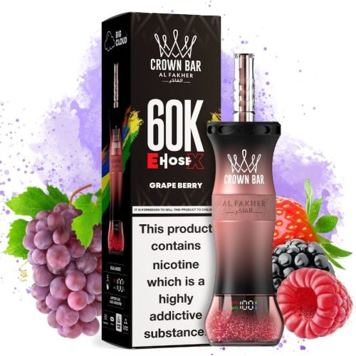 Al Fakher Ehose 60000 Grape Berry jpg - Al Fakher Vape