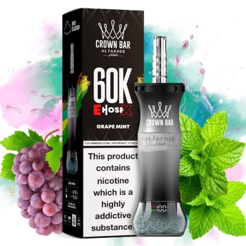 Al Fakher Ehose 60000 Grape Mint jpg - Al Fakher Vape