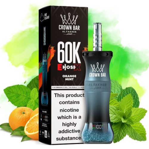 Al Fakher Ehose 60000 Orange Mint jpg - Al Fakher Vape
