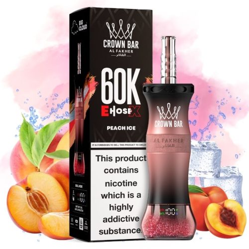 Al Fakher Ehose 60000 Peach Ice jpg - Al Fakher Vape
