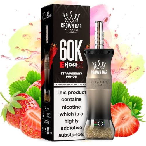 Al Fakher Ehose 60000 Strawberry Punch jpg - Al Fakher Vape